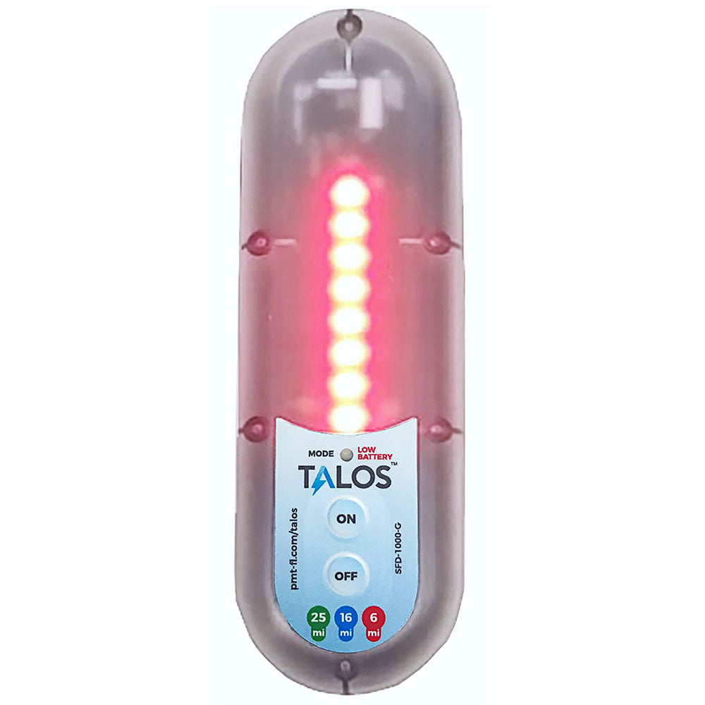 Detector de rayos en movimiento TALOS para barcos y embarcaciones con base de montaje