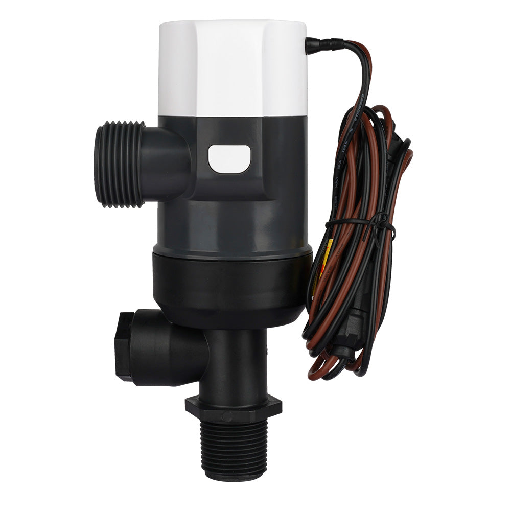 Bomba de vivero vertical Commodore 1100 GPH - Corta - 12V