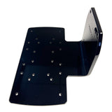 Montaje de motor de arrastre para cubierta Power-Pole - 13” de largo - 10” de ancho - Negro