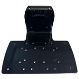 Montaje de motor de arrastre para cubierta Power-Pole - 13” de largo - 10” de ancho - Negro