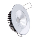 Luz empotrada LED Lumitec Illusion - Blanca - No regulable - Carcasa blanca - Carcasa con espejo