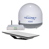 Kit de terminal de panel plano KVH HP Starlink sin router ni adaptador Ethernet con terminal compacto TracNet Coastal Pro 5G/WiFi
