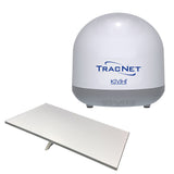 Terminal de panel plano KVH Starlink Premium Standard para vehículos recreativos con terminal compacto TracNet Coastal 5G/WiFi