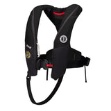 Chaleco salvavidas inflable Mustang Atlas 190 DLX para mar abierto - Negro