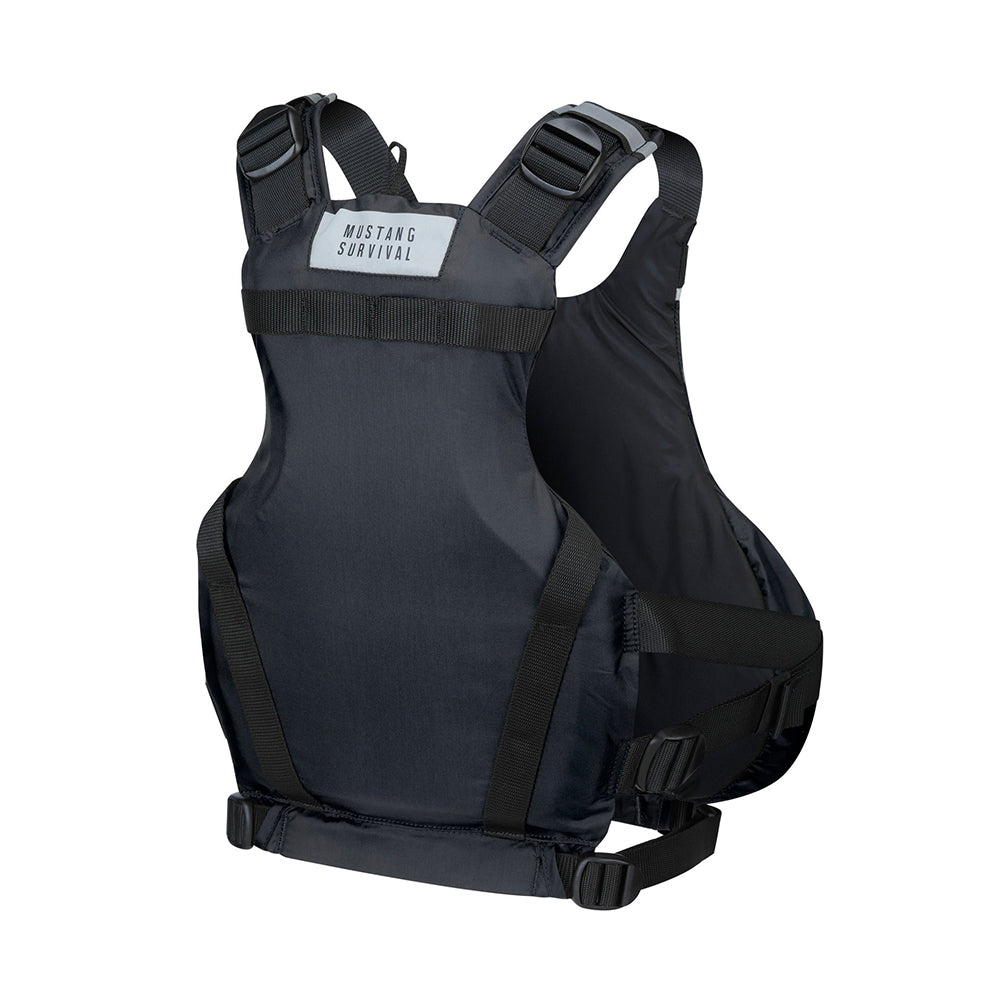 Chaleco salvavidas de espuma Mustang Vibe, estilo pulóver - S/M - Negro