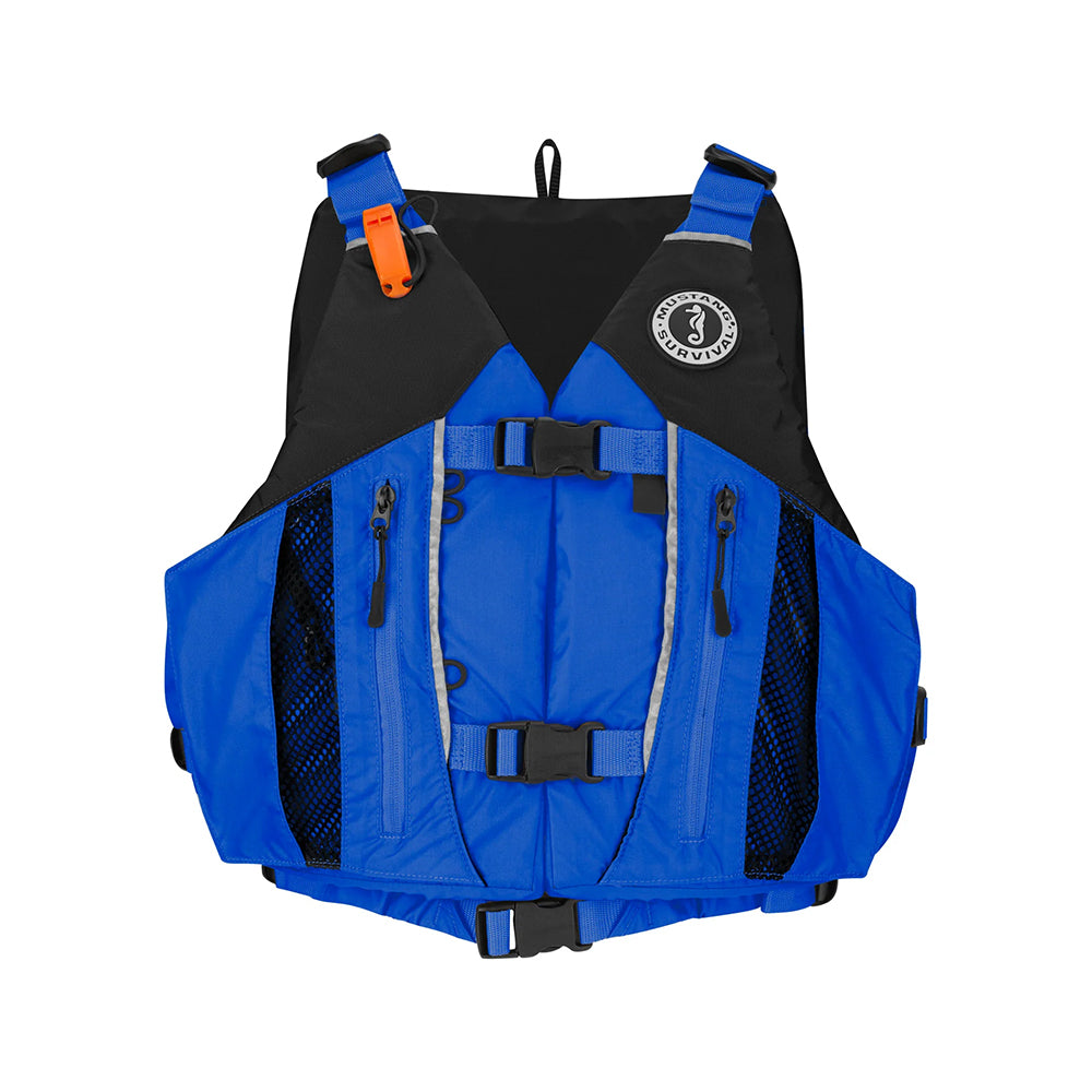 Chaleco salvavidas de espuma Mustang Solaris - M/L - Azul/Negro