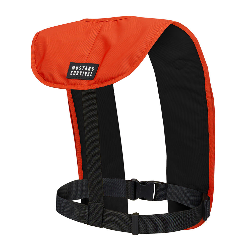 Chaleco salvavidas inflable Mustang MIT 100 - Naranja/Negro