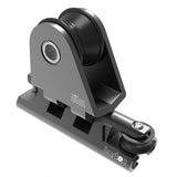 Carro de génova remolcable Barton de 32 mm, polipasto 2:1, servicio pesado, negro