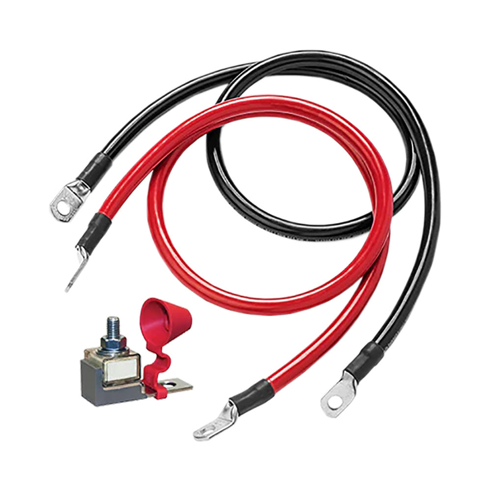 Cables de batería CC Xantrex (4G) + Kit de fusibles M