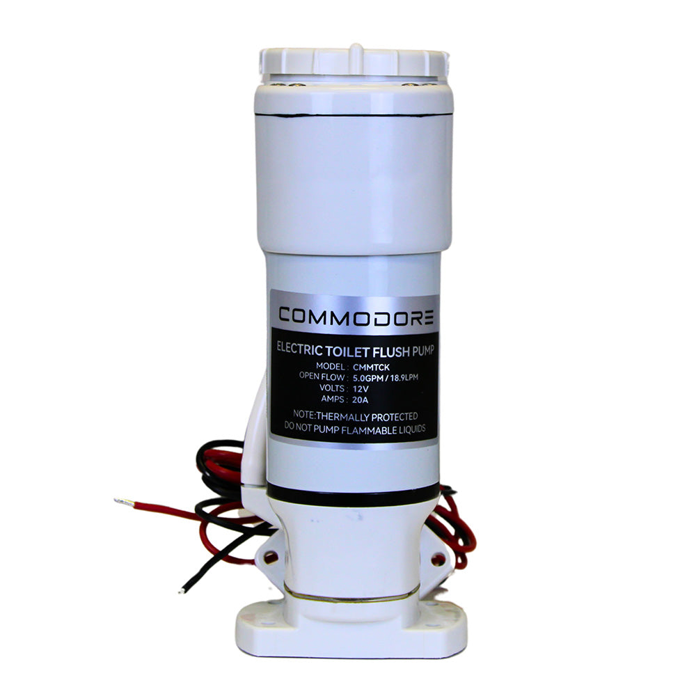 Kit de conversión de inodoro manual a eléctrico Commodore de 12V