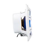 Altavoces coaxiales marinos KICKER KM60 de 6.5" con tweeters de 1/2" - 4 OHM - Blancos con LED RGB