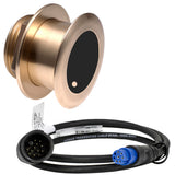 Transductor pasacasco de bronce Airmar B175L de 12 grados, 1 kW, para Garmin con conector de 8 pines