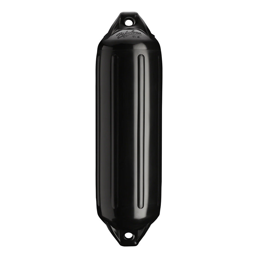Defensa Polyform NF-3 de alta resistencia con doble ojo, 5.6" x 19" - Negro