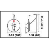 Ánodo de aleta compensadora Performance Metals para Yamaha - 150-225 hp - Aluminio