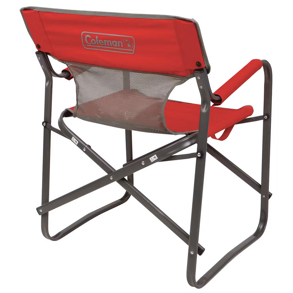 Coleman Outpost™ Breeze Deck Chair - Red