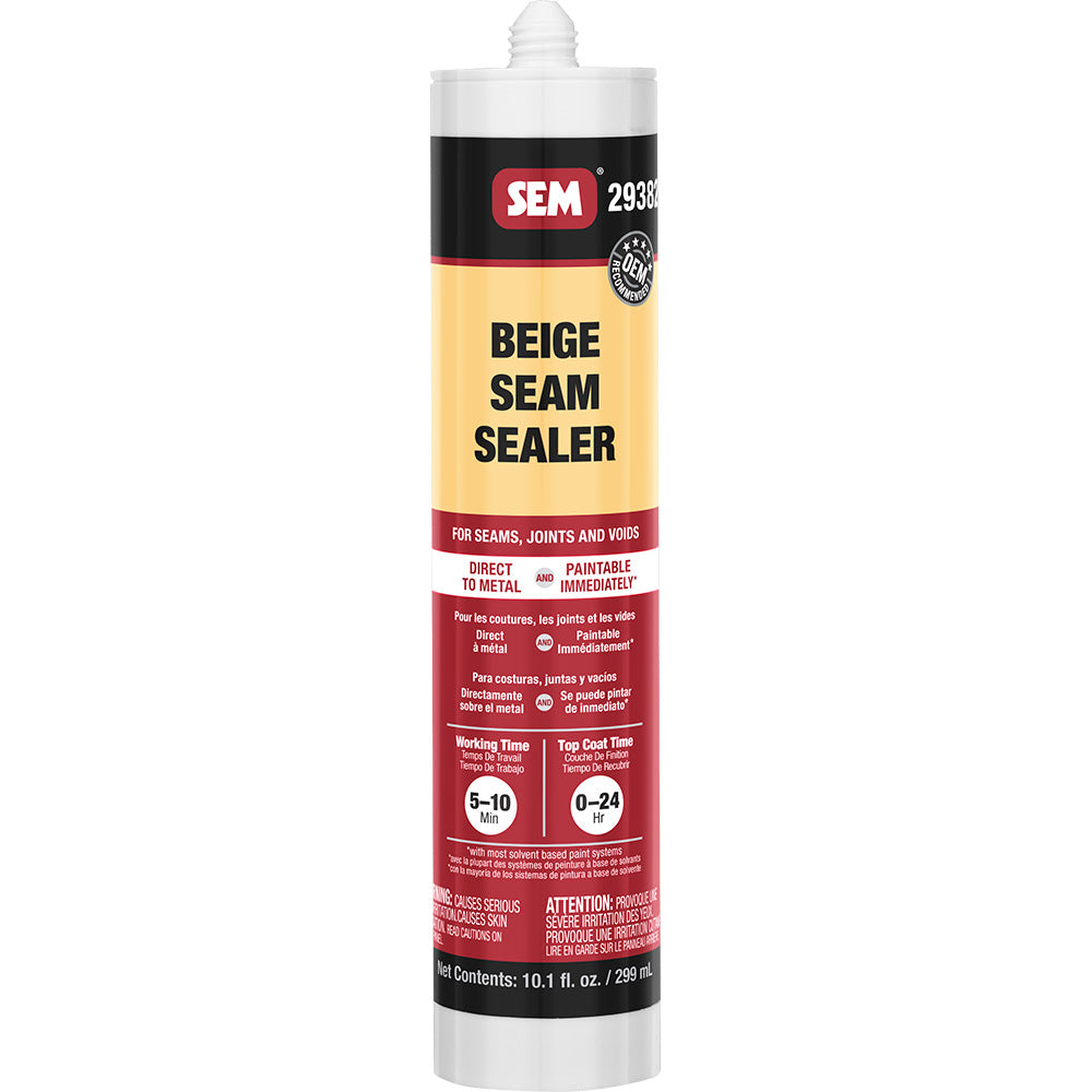 SEM 1K Seam Sealer - 10.1oz Tube - Beige