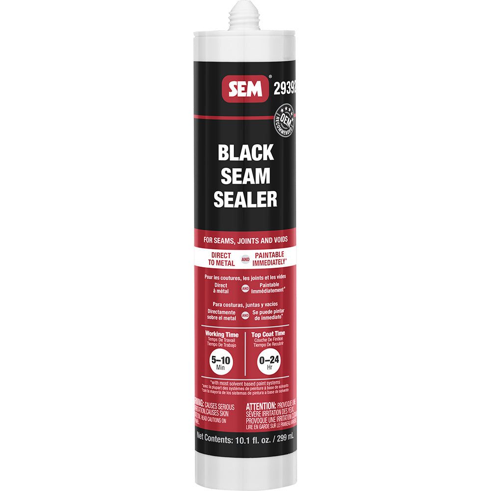 SEM 1K Seam Sealer - 10.1oz Tube - Black