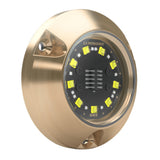 Luz subacuática de montaje en superficie Lumishore ECLIPSE SMX24, luz única - Azul/Blanco