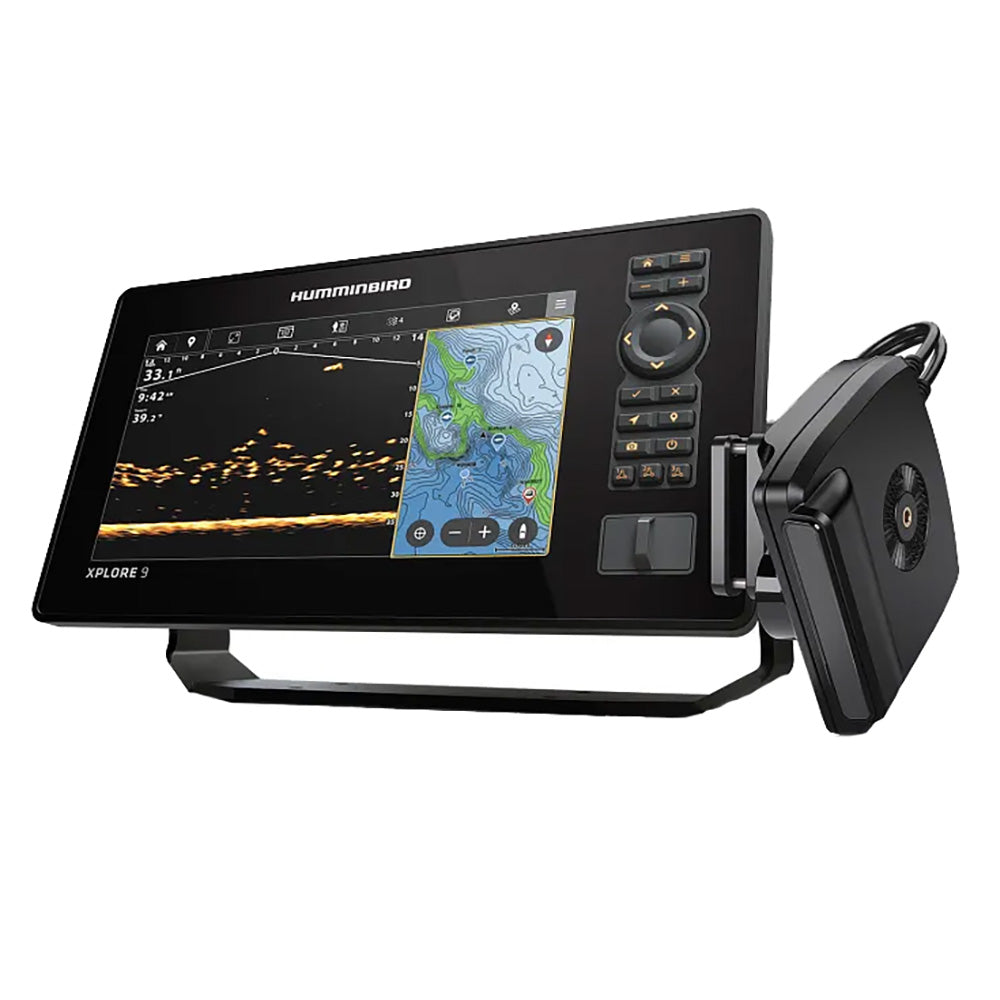 Paquete Humminbird Ice Xplore de 9" Mega Live 2