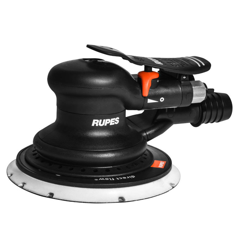 RUPES Random Orbital Palm Pneumatic Sander w/150mm Pad & 3mm Orbit-Skorpio III (Central Vac)