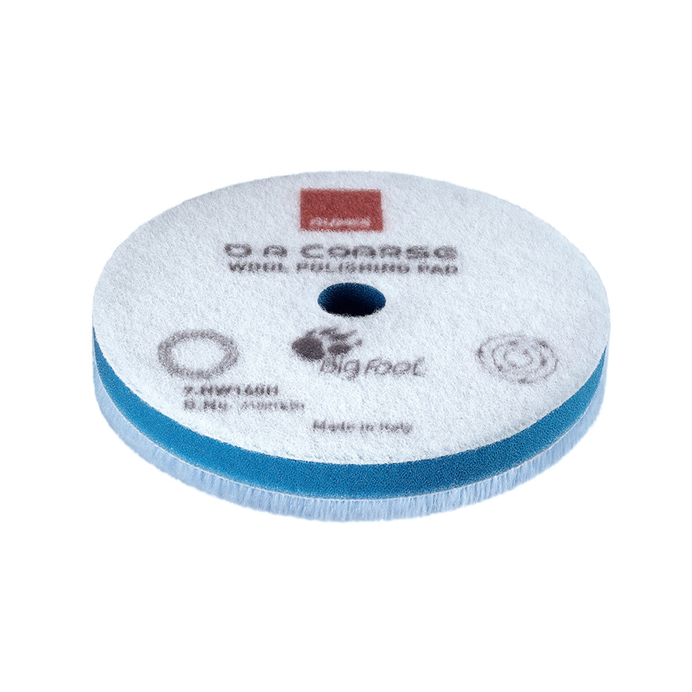 RUPES D-A Coarse Wool Almohadilla de pulido 160mm - Azul