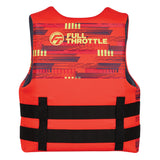 Full Throttle Youth Rapid-Dry Life Jacket - Red