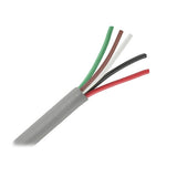 Cable Pacer sin blindaje de 5 conductores - 25' - 18/5 AWG - Verde, marrón, blanco, negro y rojo