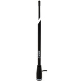 Antena VHF Scout negra de 5' y 3dB con férula de nailon y cable coaxial RG-58 de 5m KS-22
