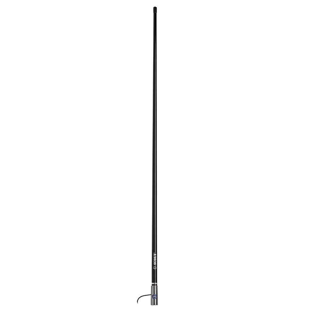 Antena de fibra de vidrio Scout Titan Series de 4 pies, negra, AM/FM
