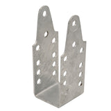 Soporte de canal doblado de correa galvanizado corto C.E. Smith - 22,86 cm