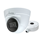 Cámara tipo torreta IP Speco de 4MP H.265 con IR y WDR - Lente de 2.8mm - Blanco
