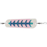 Luhr-Jensen Money Roll Flasher - 8-1/4" - Azul Perlado Esqueleto
