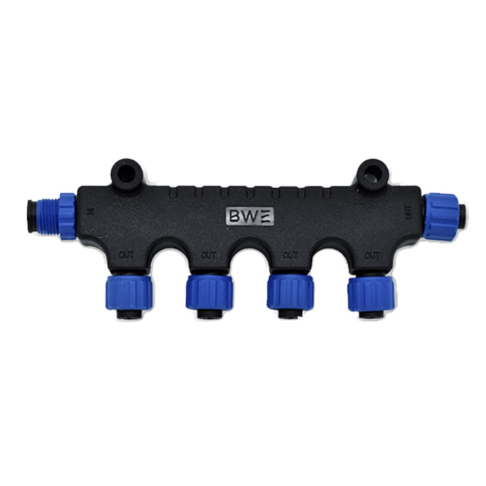 Conector T de 4 vías NMEA 2000 Bluewater