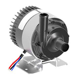 Bomba de circulación Johnson Pump CM100HF de aluminio con motor sin escobillas, 27,2 V, alta presión, diámetro 38 mm