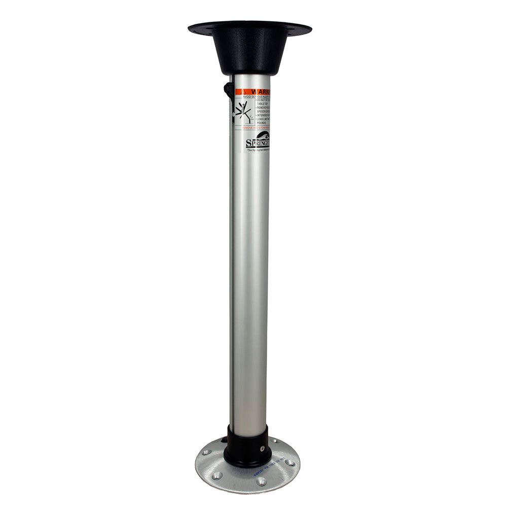 Paquete de pedestal de mesa Springfield 2-3/8" Thread-Lock™ Uni-Lock - 27"