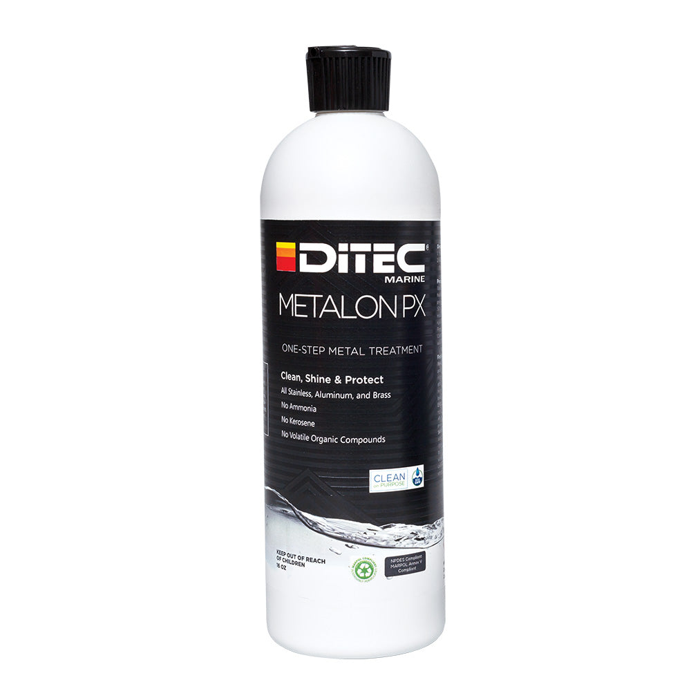 Limpiador y pulidor de metales multisuperficie DiTEC METALON PX - 8oz