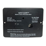 Safe-T-Alert 62 Series Carbon Monoxide Alarm - 24V Flush Mount - Black w/Relay