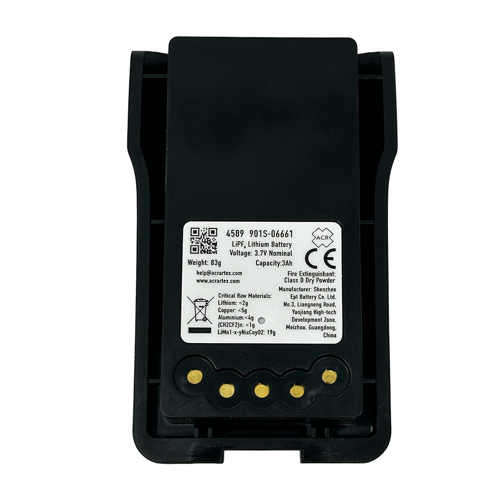 Batería recargable de iones de litio ACR RB16V