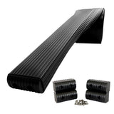 Caliber BunkWrap Kit - Black 16' x 2" x 4" Roll + 4 Caps + HRDW Roll + 4 Endcaps & Stainless Steel Hardware