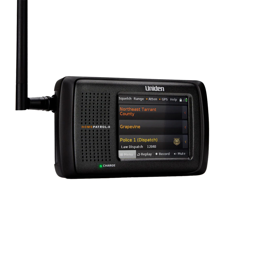 Uniden HomePatrol-2 Escáner digital con pantalla táctil