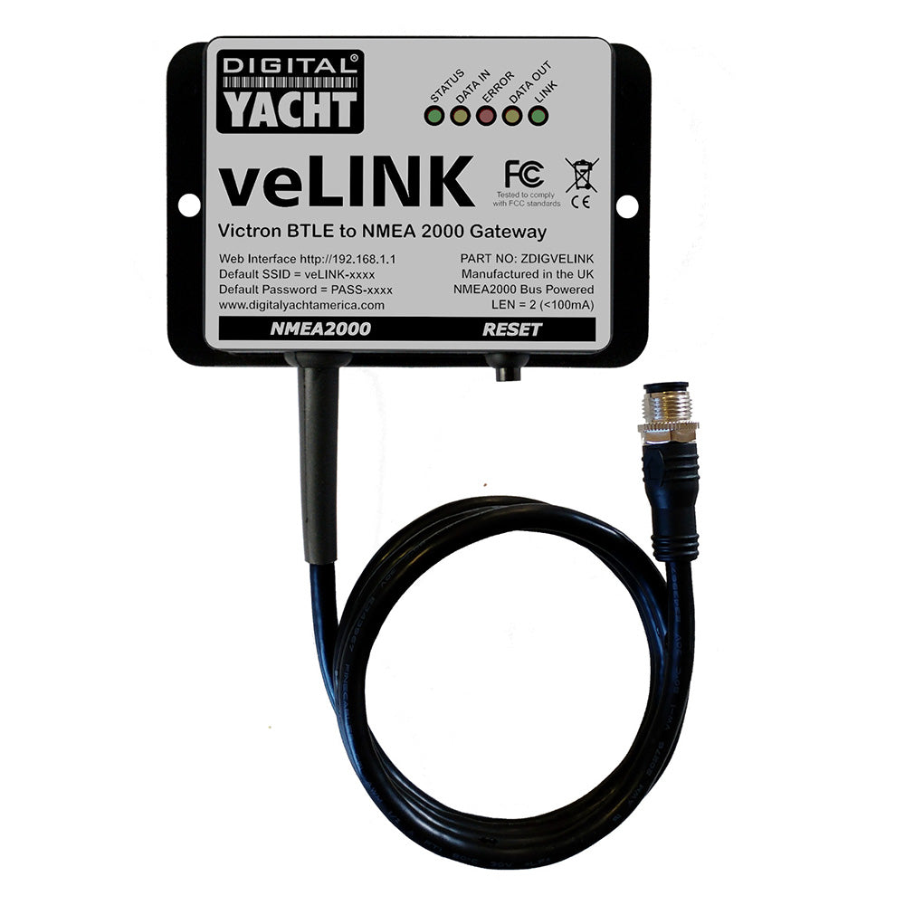 Digital Yacht veLink Victron BLE a NMEA 2000