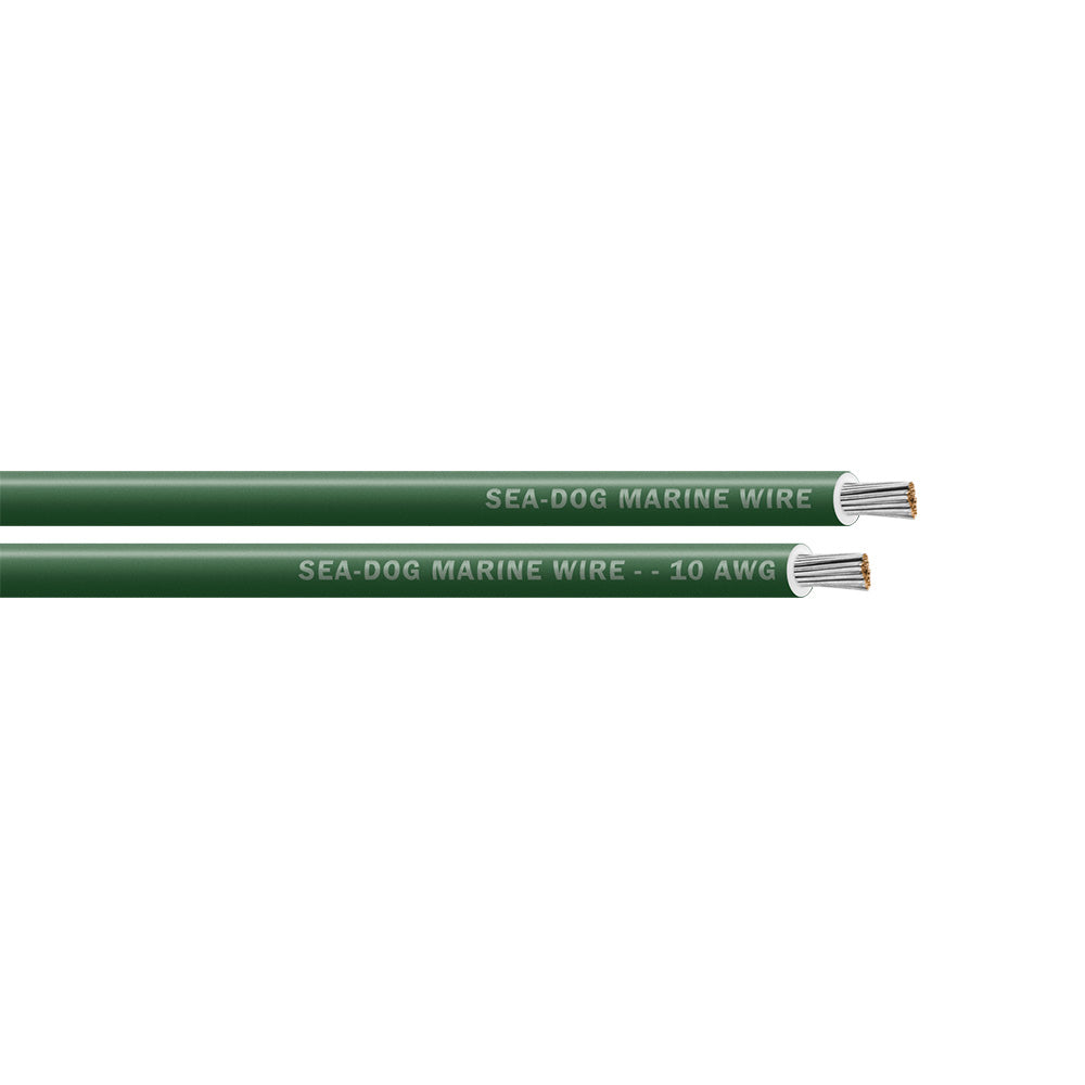 Cable Primario Verde Sea-Dog 10 AWG - 25'