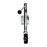 Powerwinch Saltwater Series Jack - 1200lb, Bolt-On, Single Wheel, Zinc 500+ HR Salt Spray