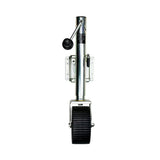 Gato para remolque Powerwinch Saltwater Series - 1200 lb, para soldar, rueda sencilla ancha, zinc con más de 500 horas de resistencia a la niebla salina