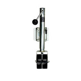 Gato para remolque Powerwinch Saltwater Series - 1500 lb, atornillable, rueda doble, zinc con resistencia a la niebla salina de más de 500 horas