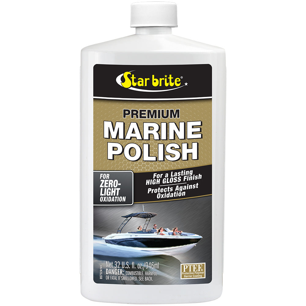 Star brite Premium Marine Polish - Protección UV y acabado de alto brillo - 32 oz