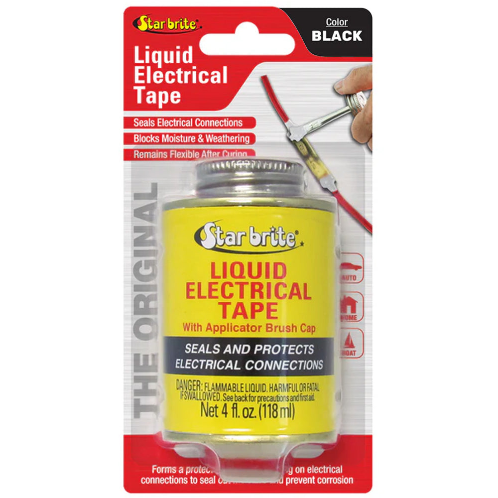 Cinta Eléctrica Líquida Star brite - Negra - 4 oz
