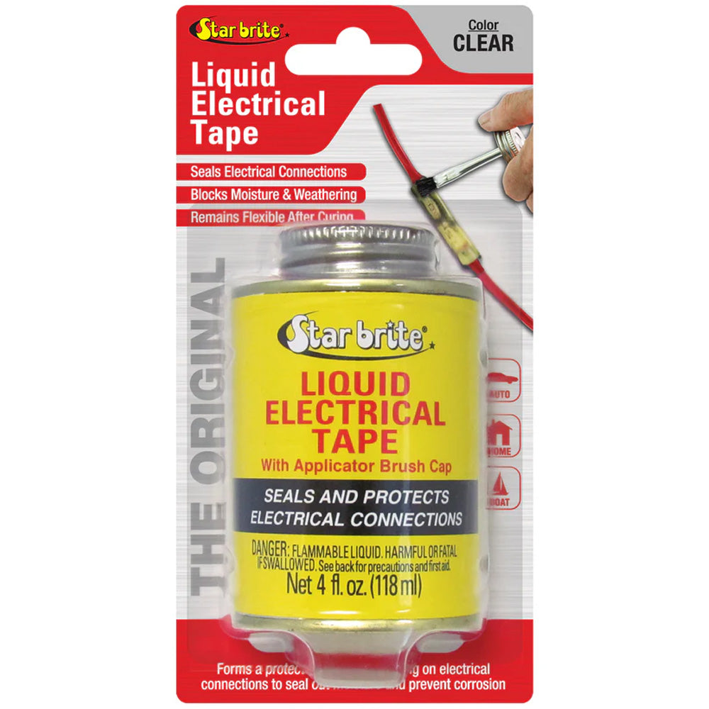 Cinta Aislante Líquida Star brite - Transparente - 4 oz