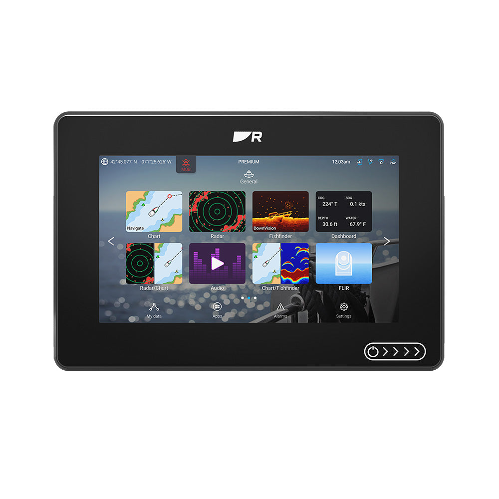Pantalla multifunción Raymarine Axiom 2 de 7" con carta náutica Lighthouse de Norteamérica