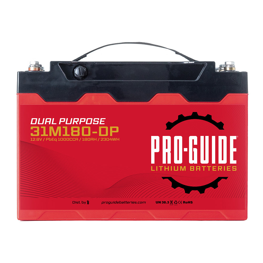 Batería de litio Pro-Guide Alpha Series - 12V - 180AH - Grupo 31